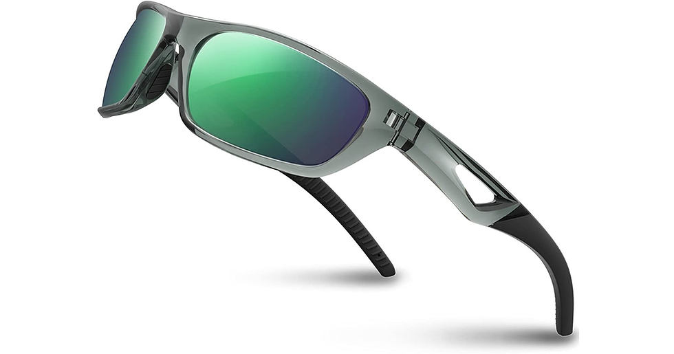 Thumbnail: RIVBOS Polarized Sports Sunglasses Driving Shades for Men TR90 Unbreakable Frame
