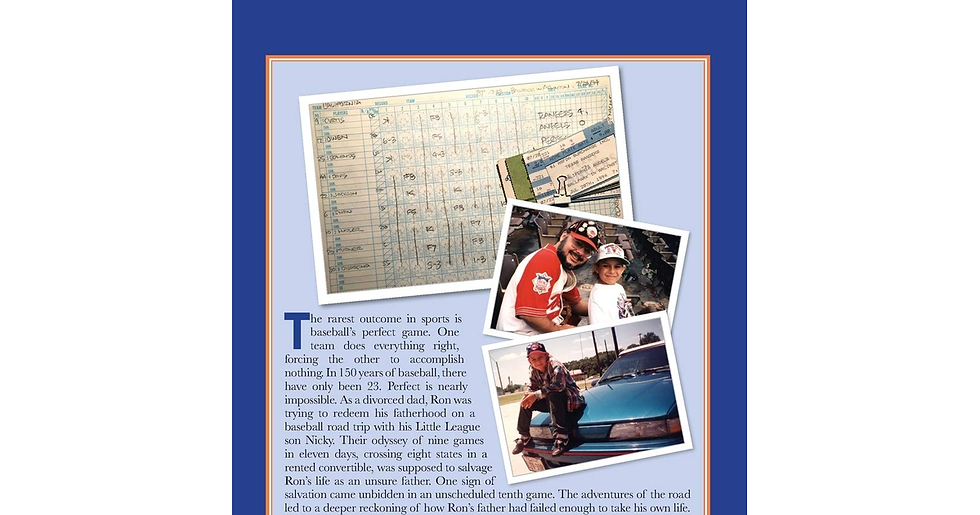 Thumbnail: Stealing Home: a Father, a Son, and the Road to the Perfect Game NEW BOOK