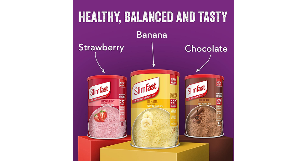 Thumbnail: Slimfast Balanced Meal Shake, Healthy Shake for Balanced Diet Plan with Vitamins