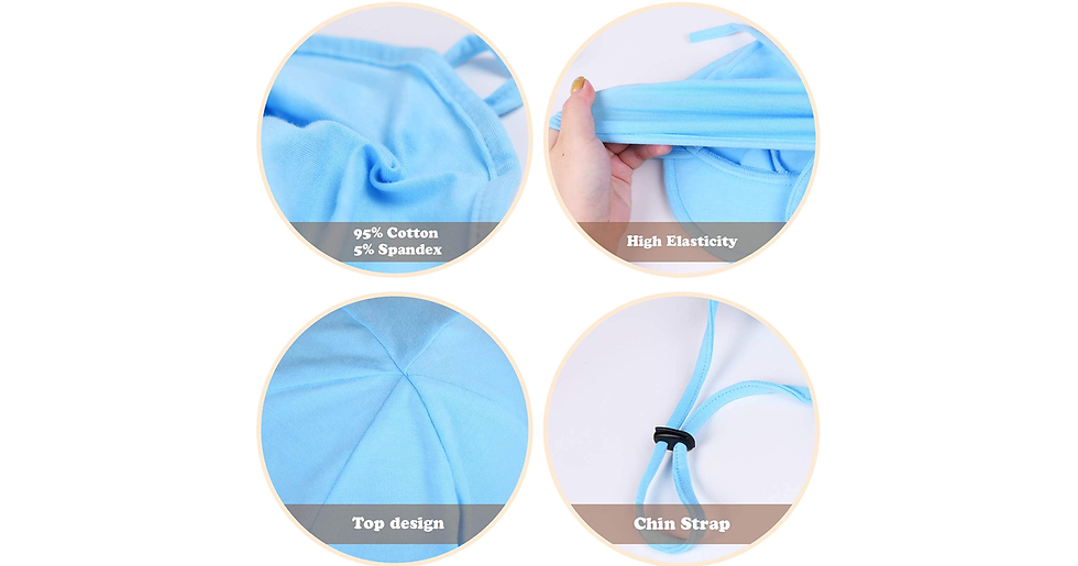 Thumbnail: FURTALK Cotton Baby Toddler Sun Hat UPF 50+ All-Day UV Protection Kids Unisex Gi