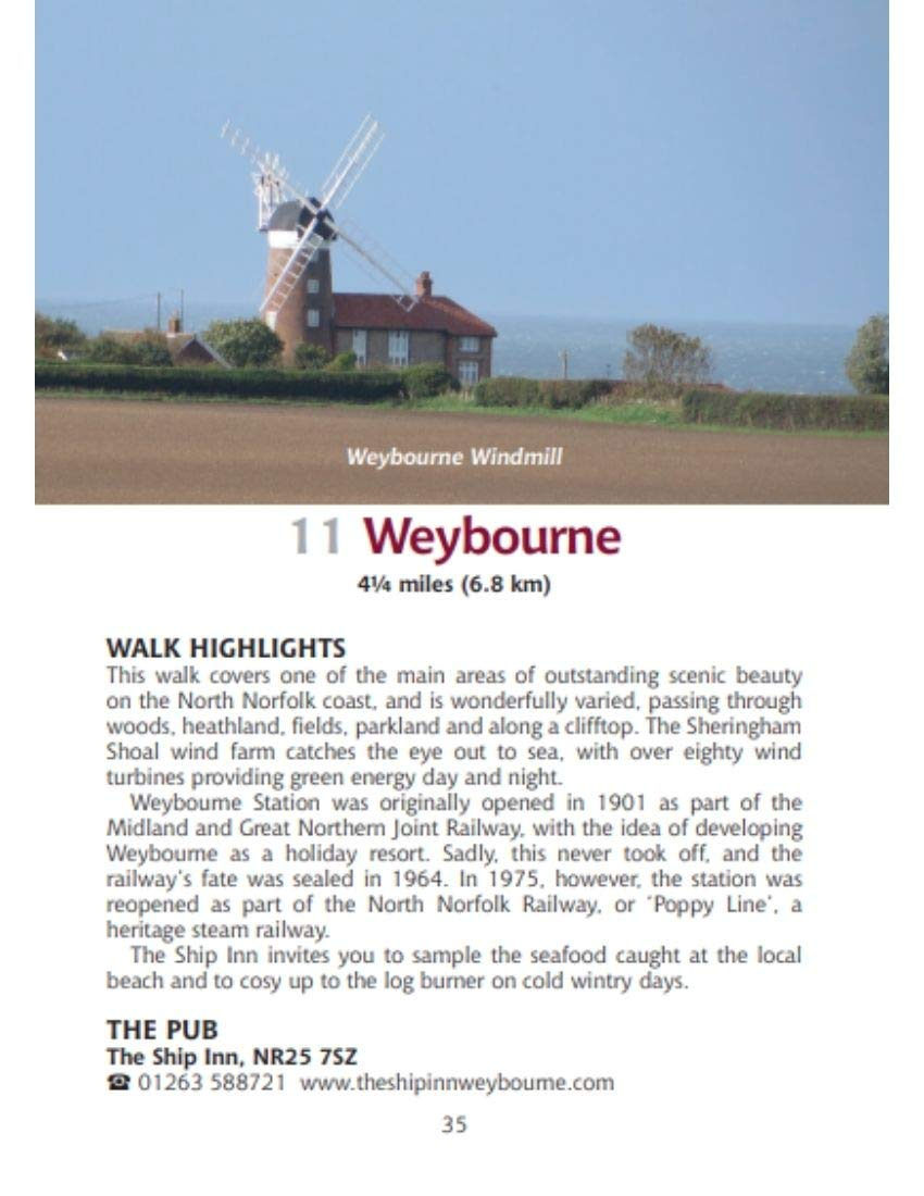 Thumbnail: Guide to Norfolk Pub Walks: Pocket-Size Guidebook with 20 Walking Routes .