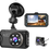 Thumbnail: CHORTAU Dash Cam for Cars Front and Rear Full HD 1080P, Dual Dash Cam 170° Wide 