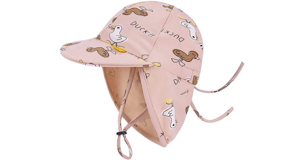 Thumbnail: FURTALK Cotton Baby Toddler Sun Hat UPF 50+ All-Day UV Protection Kids Unisex Gi