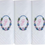 Thumbnail: 3 Pack of Womens/Ladies Embroidered Initial Handkerchiefs with White Satin Borde