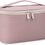 Thumbnail: Travel Makeup Bag Large Cosmetic Bag Make up Case Organizer for Women and Girls 