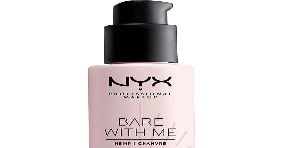 NYX Professional Makeup Bare with Me Cannabis Sativa Seed Oil SPF 30, Daily Mois