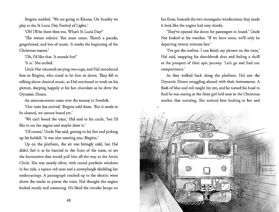 Thumbnail: The Arctic Railway Assassin (Adventures on Trains, 6) New