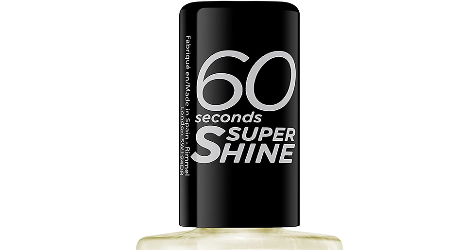 Rimmel 60 Seconds Super Shine, 345-Black Cherries, 8Ml