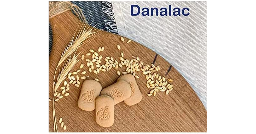 Thumbnail: Danalac, Banana Baby Biscuits Pack of Finger Food Snack for Toddlers 6+ Months w