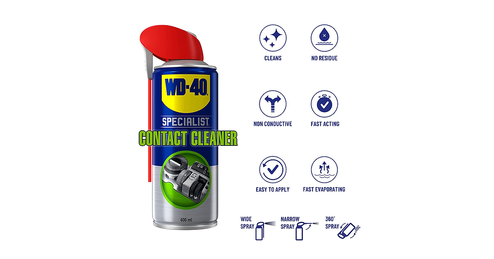 Thumbnail: Contact Cleaner by WD-40 Specialist - Non-Conductive Spray Suitable for Use on S
