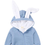 Thumbnail: Kids Tales Newborn Baby Winter Warm Outfits Cute Rabbit Ear Hooded Zipper Romper