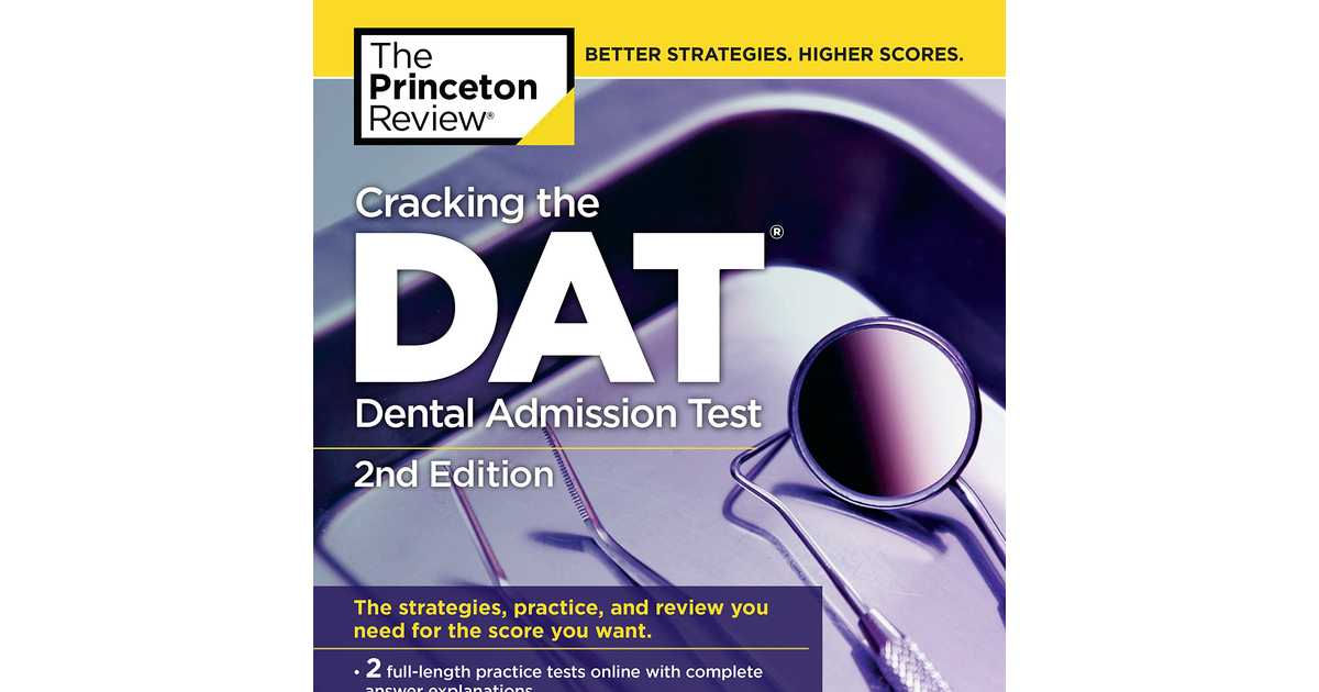 Cracking the DAT (Graduate Test Prep)
