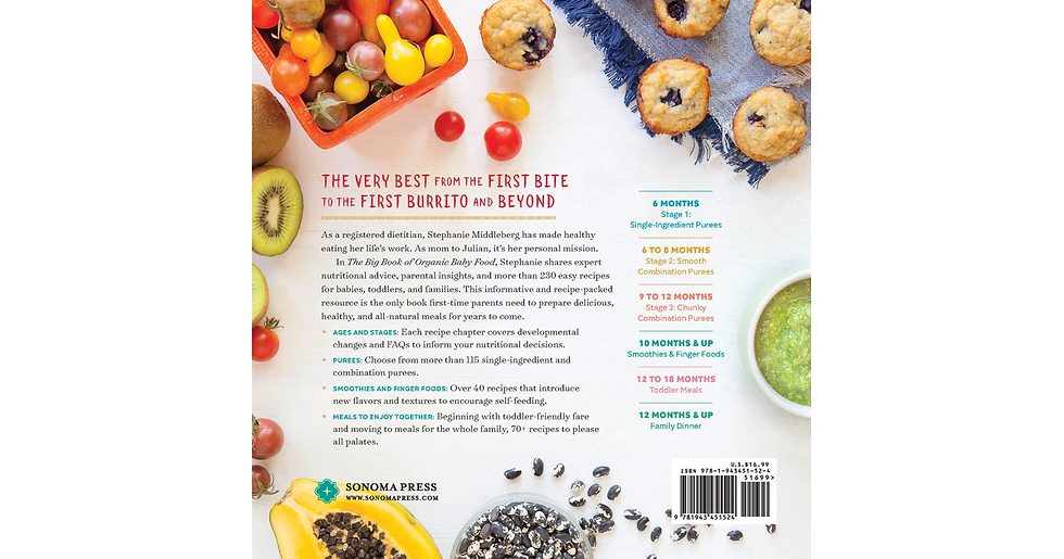 Thumbnail: The Big Book of Organic Baby Food: Baby Purées, Finger Foods, and Toddler Meals