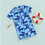 Thumbnail: Moccybabelee Baby Boy Swimming Suit Toddler Boys Zipper Rash Guard Swimsuit One 