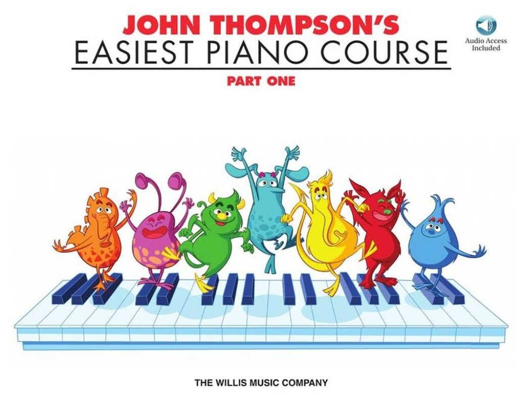 John Thompson'S Easiest Piano Course: Pt. 1 (Book & Audio): Part One (Book and A
