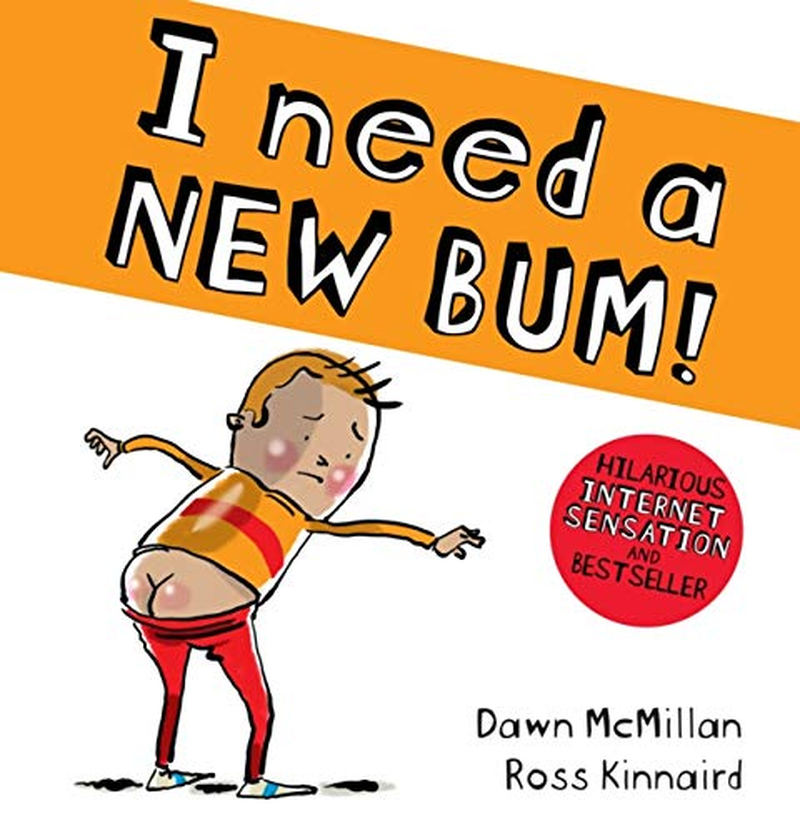Thumbnail: The New Bum Series 2 Book Collection (I Need a New Bum, I'Ve Broken My Bum) by D