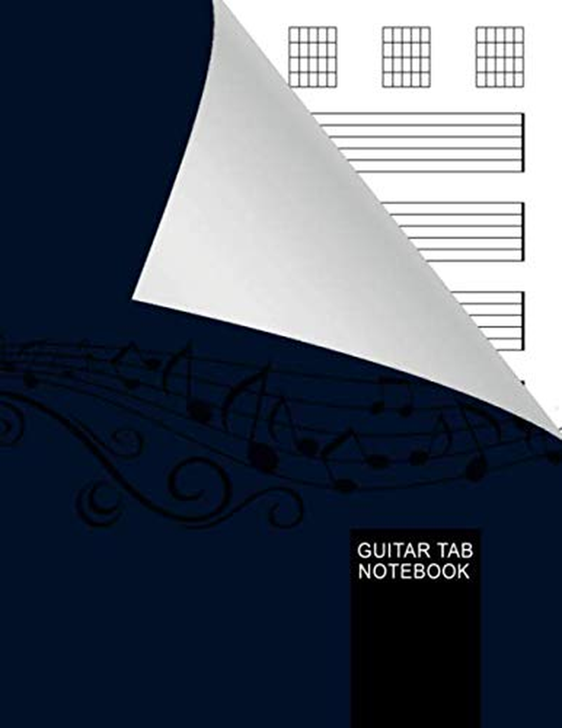 Guitar Tab Notebook: My Guitar Tablature Book - Blank Music Journal for Guitar M