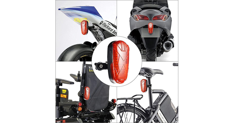 Thumbnail: GPS Tracker of Motorcycles-Safety Light & Tracking Device for & Bicycles & Wheel