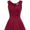 Thumbnail: GRACE KARIN Women 1950S Retro Fancy Cocktail Dress V-Neck Sleeveless A-Line Part