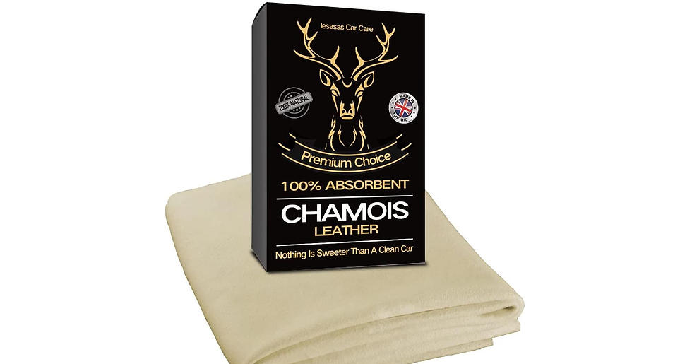 Chamois Leathers for Cars, Lesasas Car Drying Towel, Square 60 X 40 Cm Auto Clea