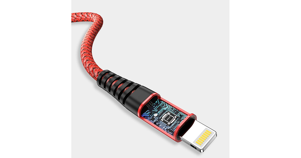 Thumbnail: Iphone Charger Cable, Lightning Cable 3Pack 10FT/3M Iphone Charger Braided Long 