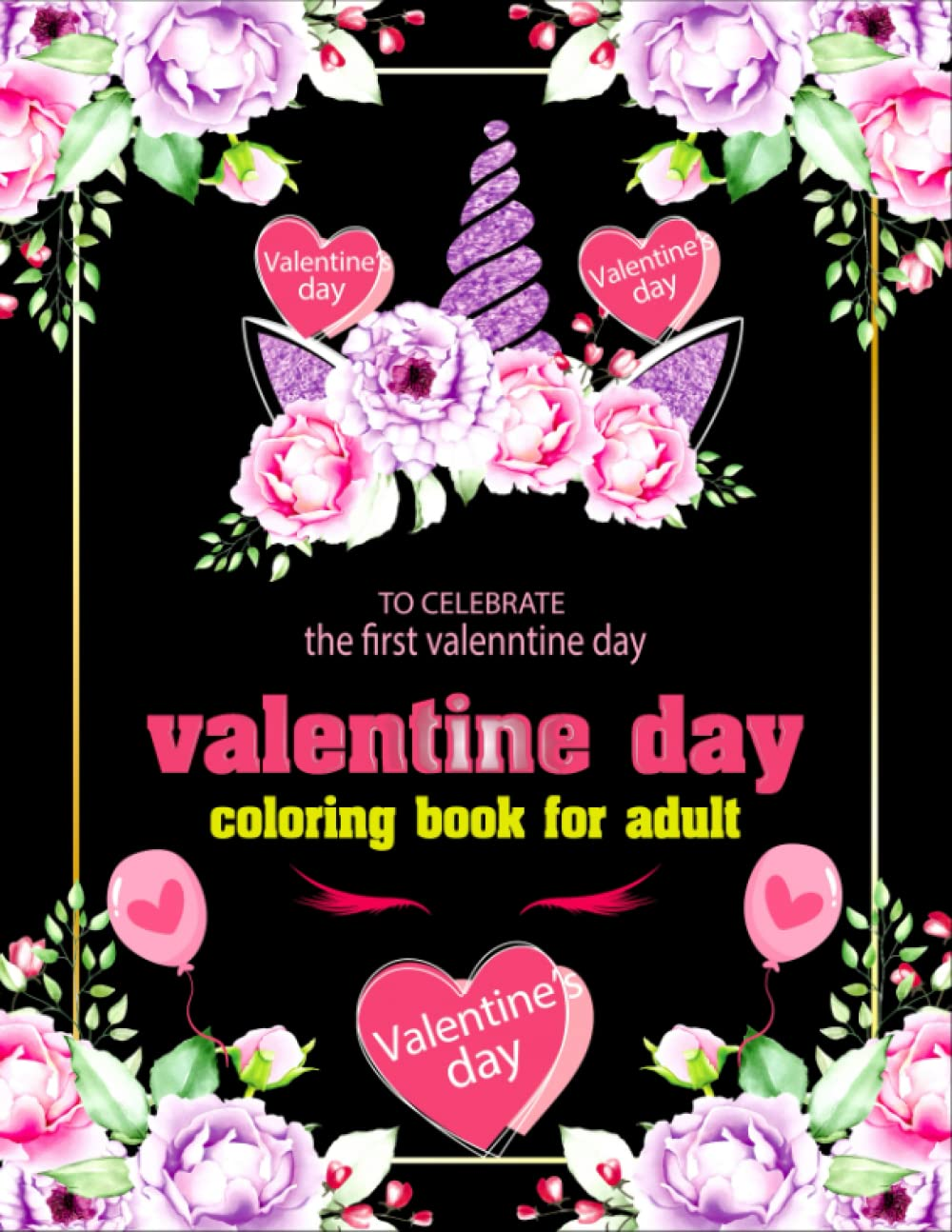 Valentine Day Coloring Books for Adults: Adult Coloring Book Valentine Day Stres