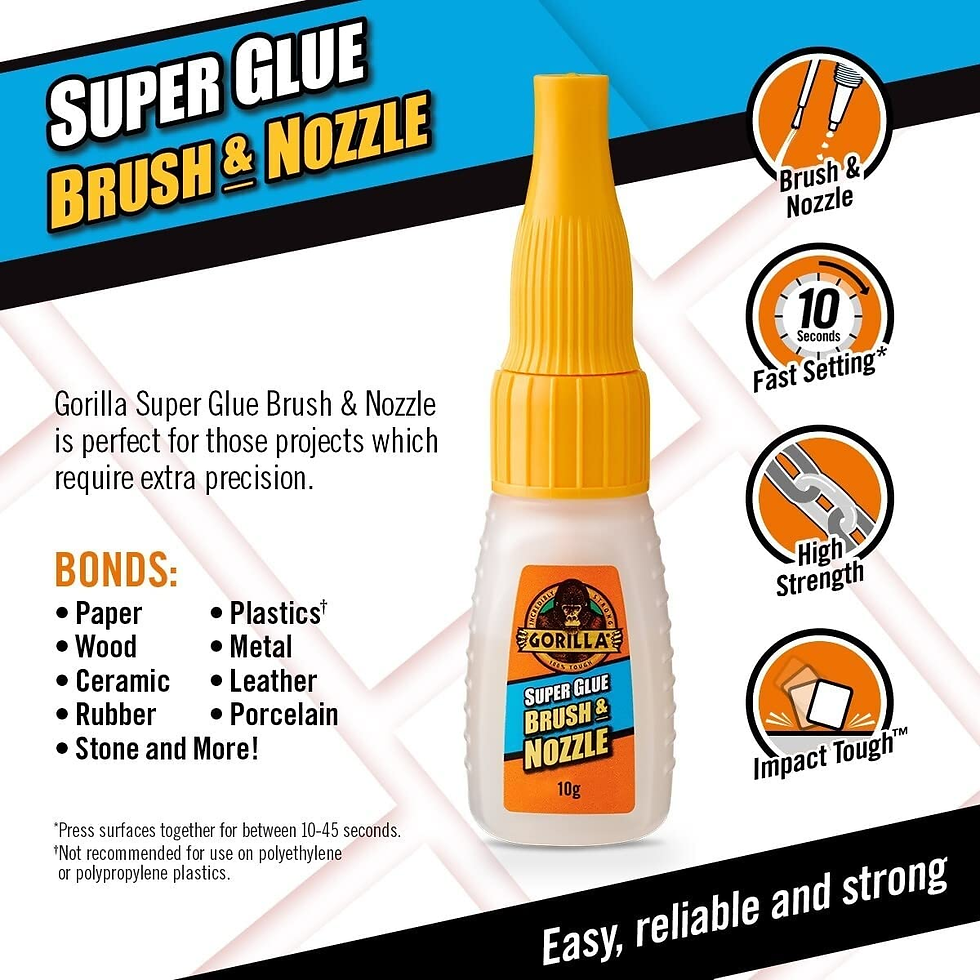Thumbnail: Super Glue 2-In-1 Brush & Nozzle Clear 12G