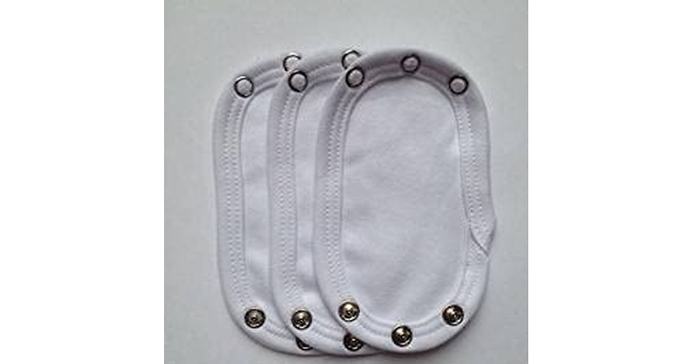Thumbnail: Dtailz Baby Vest/Bodysuit Extender X 3