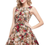 Thumbnail: Ihot Women'S Vintage 1950S Classy Rockabilly Retro Floral Pattern Print Cocktail