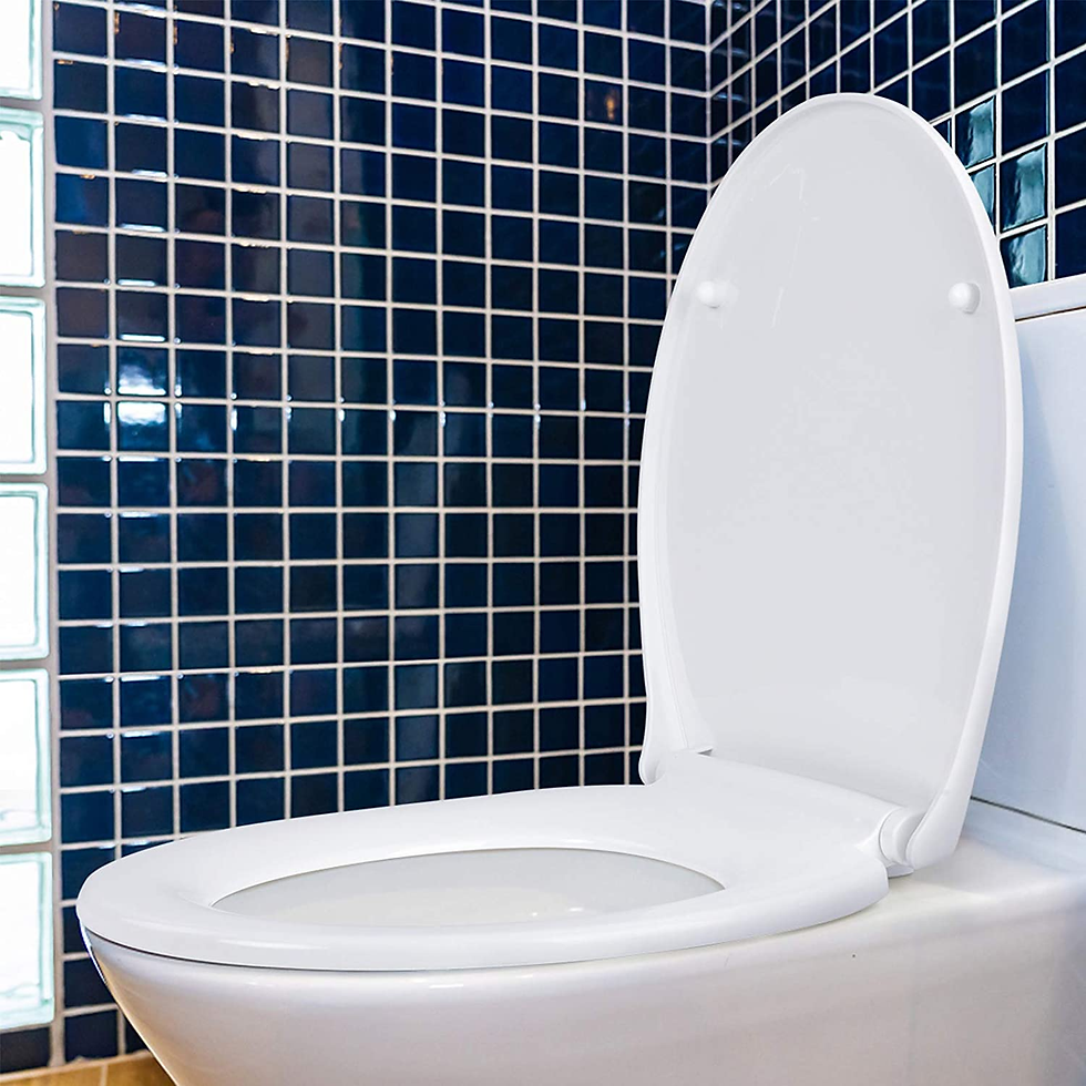 Thumbnail: Soft Close Toilet Seat, Toilet Seat with Quick Release for Easy Clean, Simple To