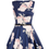 Thumbnail: 1950S Vintage A-Line Swing Banquet Party Dress Summer Sleeveless Cocktail Dress