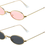 Thumbnail: 2 Pairs Vintage Oval Sunglasses Small Oval Sunglasses Mini Vintage Stylish round