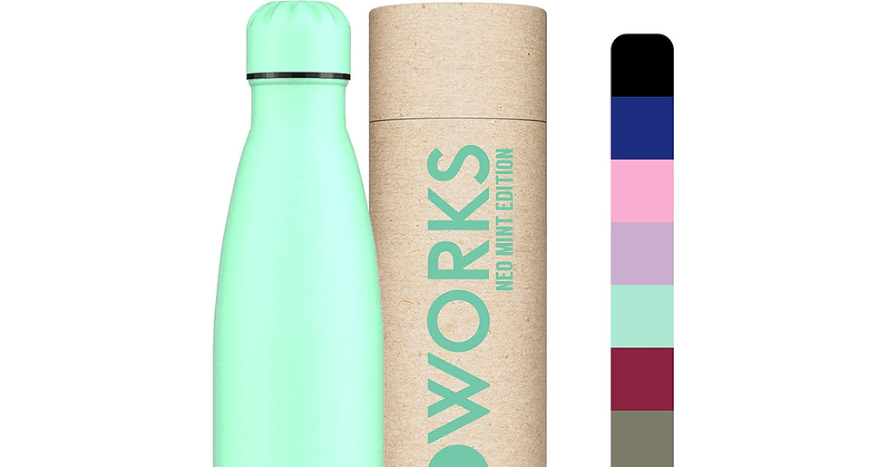 Thumbnail: Proworks Stainless Steel Water Bottle, BPA Free Vacuum Insulated Metal Water Bot