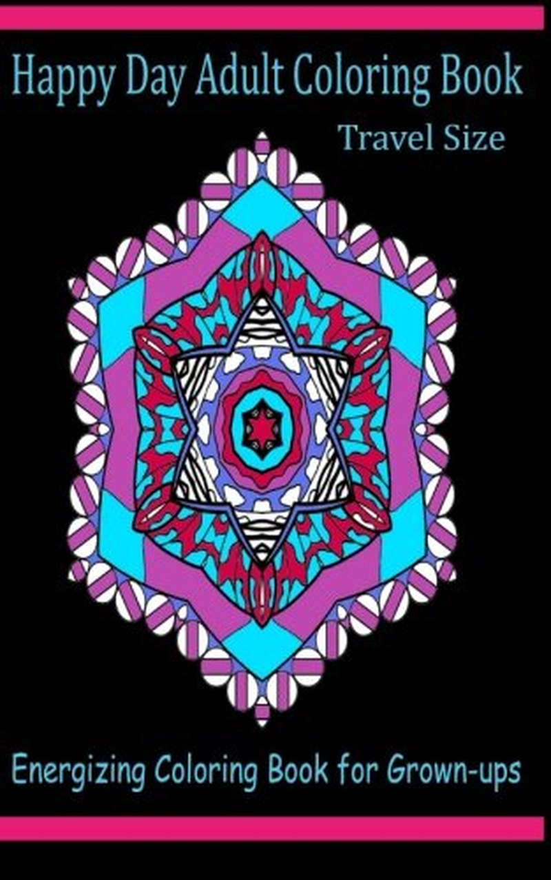 Happy Day Adult Coloring Book