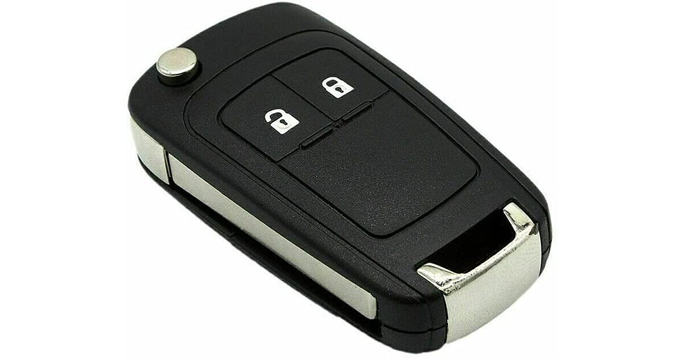 Thumbnail: Multibao 2 Button Uncut Remote Control Flip Folding Key Fob Shell Case Blade for