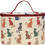 Thumbnail: Signare Tapestry Women Toiletry Make-Up Bag Boutique (TOIL-BOUQ)