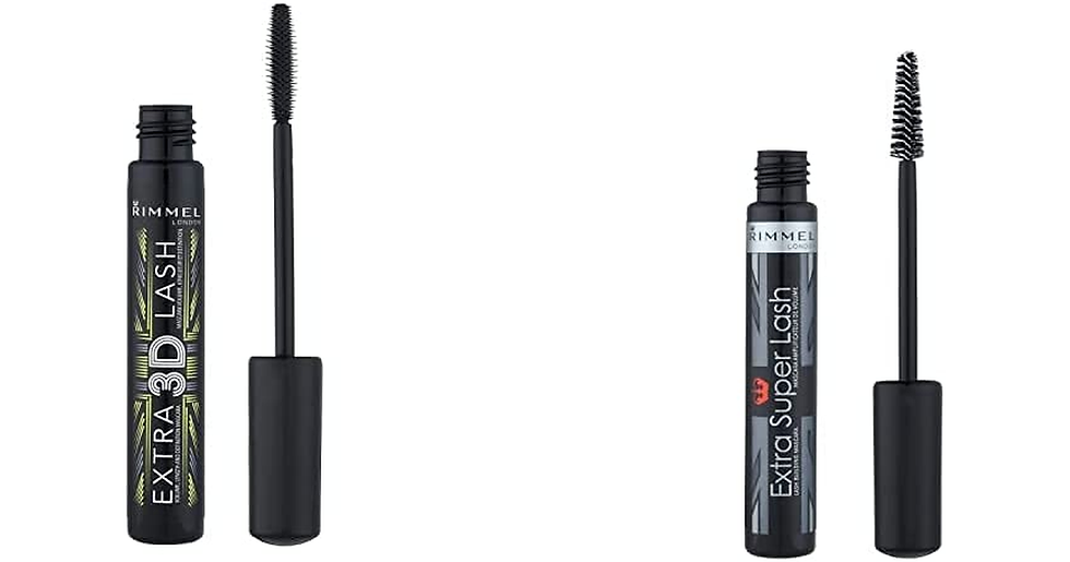 Thumbnail: Rimmel Extra 3D Lash Volumising Mascara, Extreme Black, 8Ml & Extra Super Lash V