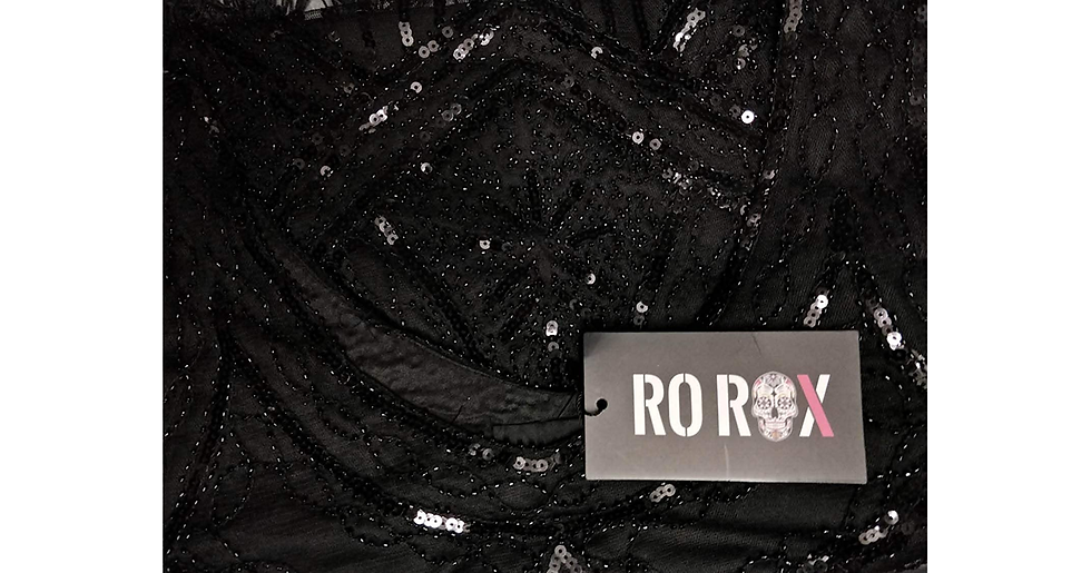 Thumbnail: Ro Rox Great Gatsby 1920'S Cocktail Party Sequin Tassel Flapper Dress
