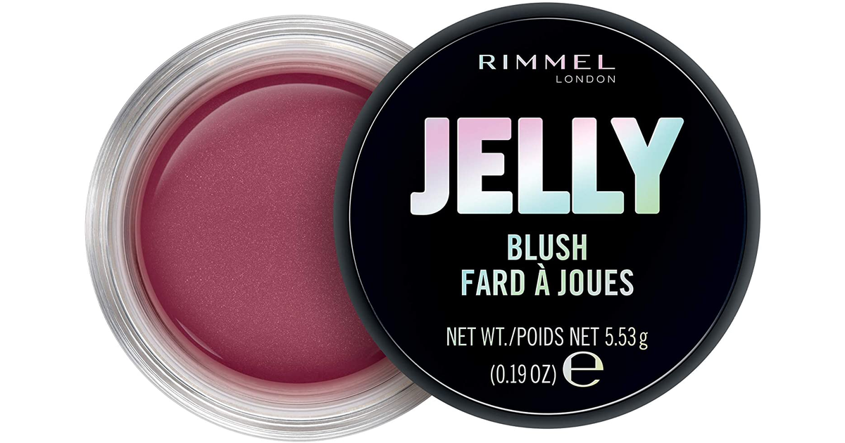 Rimmel London Jelly Blush Blusher, Long-Lasting and Water Based Bouncy Formula f