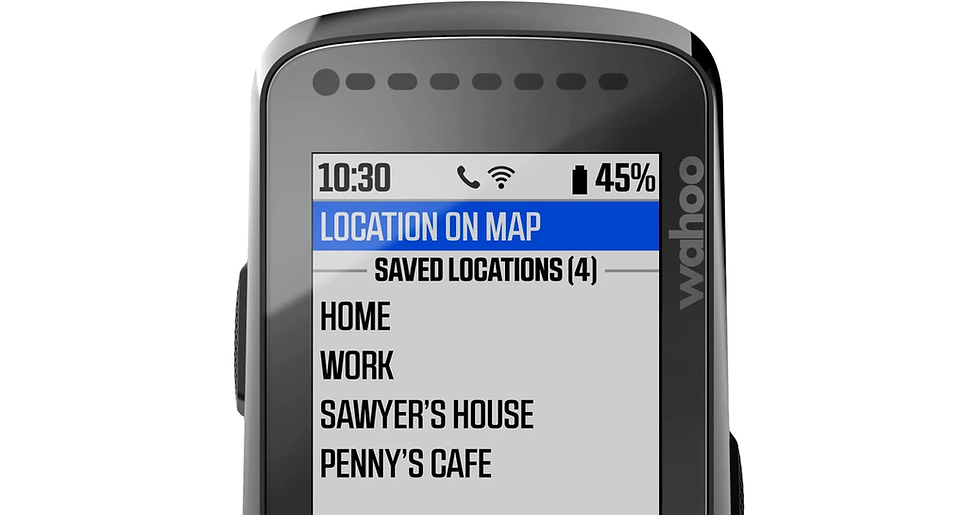 Thumbnail: Wahoo ELEMNT BOLT GPS Cycling/Bike Computer