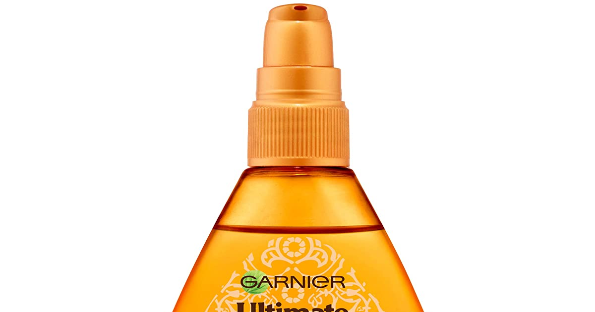 Garnier Argan Hair Oil by Garnier Ultimate Blends for Shiny Hair - 150 Ml