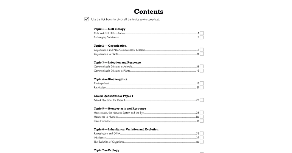 Thumbnail: New GCSE Biology AQA Grade 8-9 Targeted Exam Practice Workbook (Includes Answers