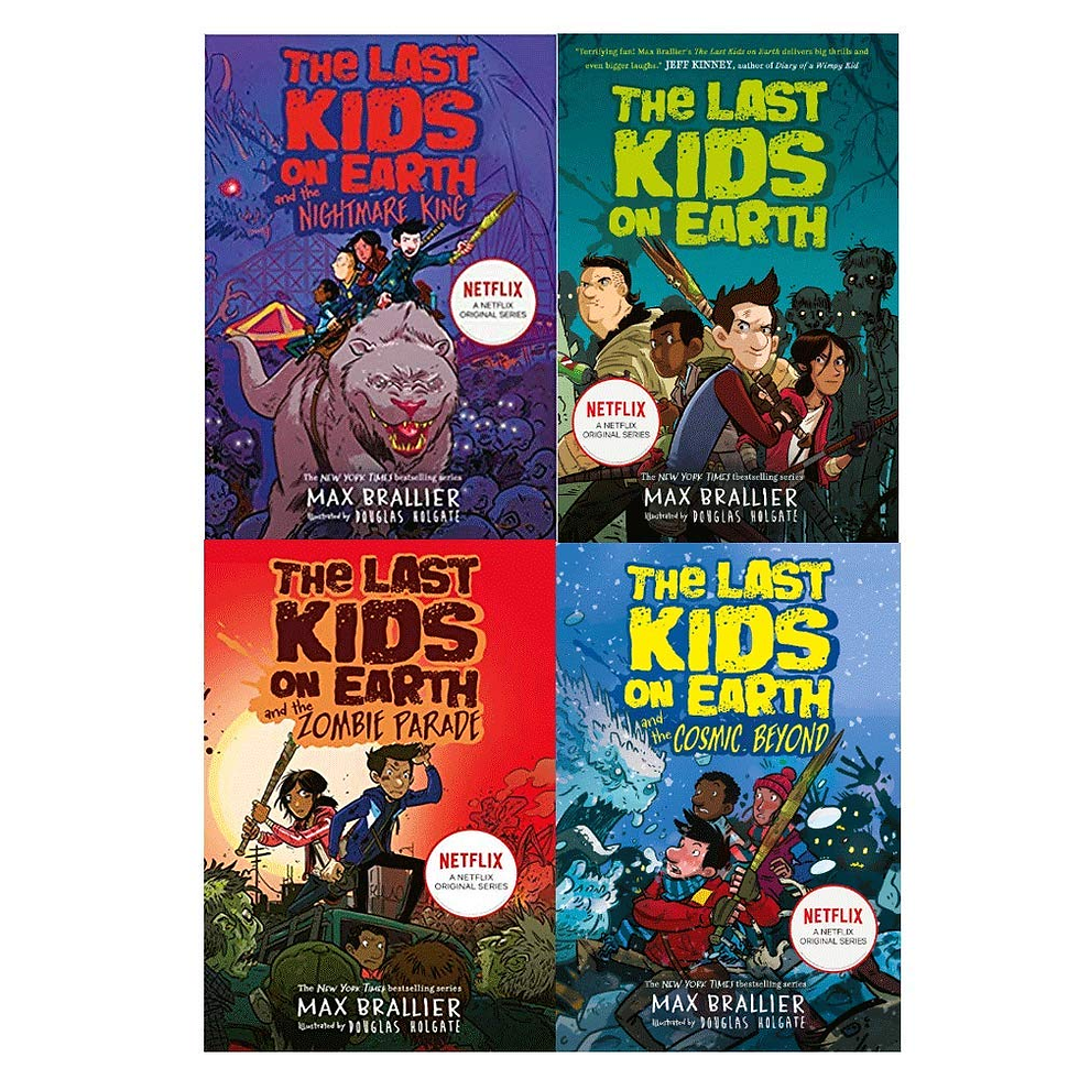 Thumbnail: The Last Kids on Earth Collection 4 Books Set by Max Brallier Netflix Original N