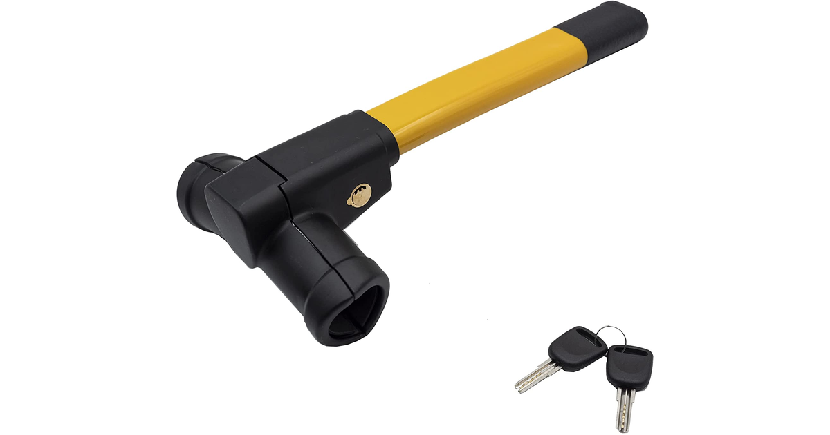 UKB4C Car Steering Lock Universal Fit Maximum Security Steering Wheel Lock for C
