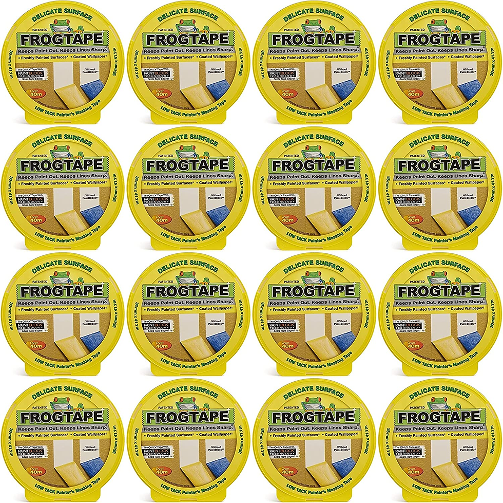 Thumbnail: Frog Tape Yellow Delicate Surface Painters Masking Tape 24Mm X 41.1M. Indoor Pai