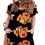 Thumbnail: GRECERELLE Women Summer Maxi Casual Long Dress Loose Short Sleeve Floral Print M