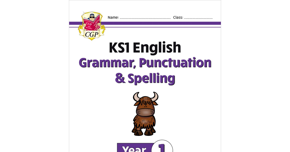 New KS1 English Year 1 Grammar, Punctuation & Spelling Targeted Question Book (W