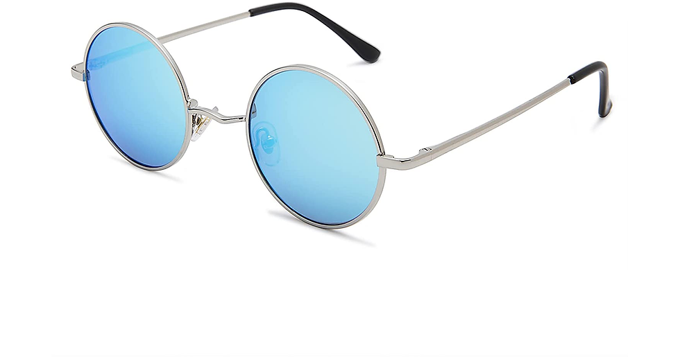 Thumbnail: Pro Acme Retro Small round Polarized Sunglasses for Men Women John Lennon Style