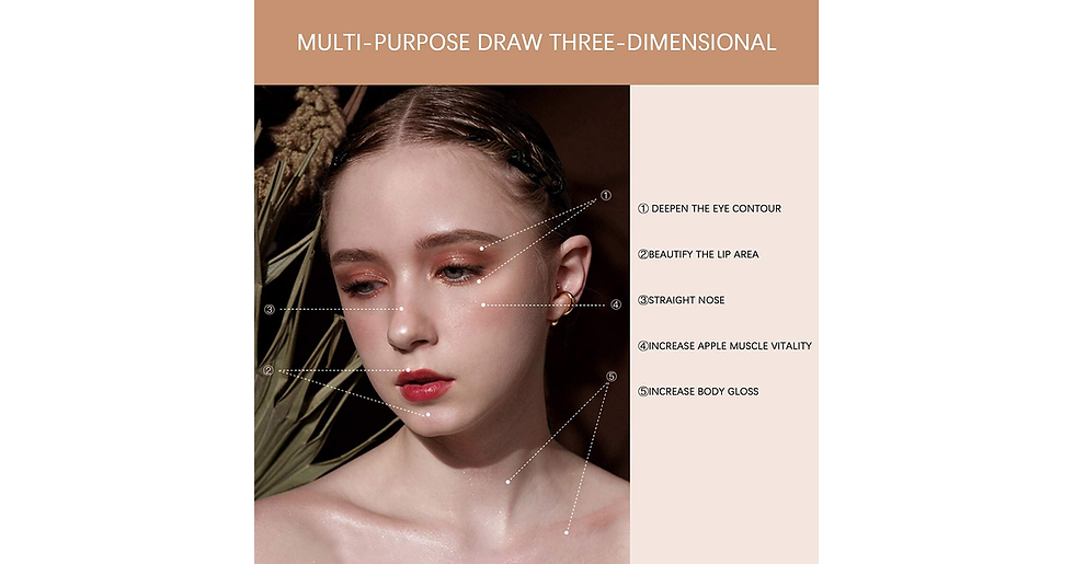 Thumbnail: Onlyoily Highlighter - Radiance Shimmer Brick Pressed Bronzer, Light-As-Air Cont
