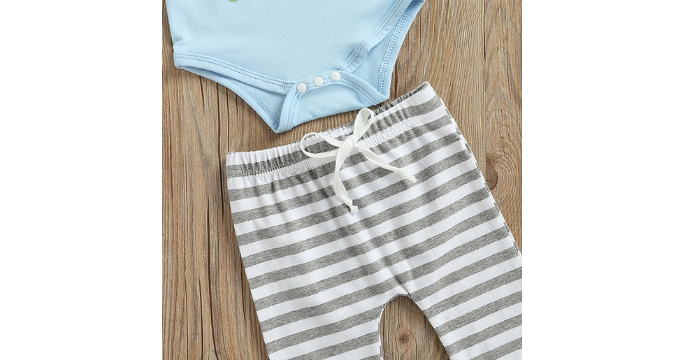 Thumbnail: Geagodelia Newborn Infant Baby Boy Girl My 1St First Easter Clothes Set Outfit L